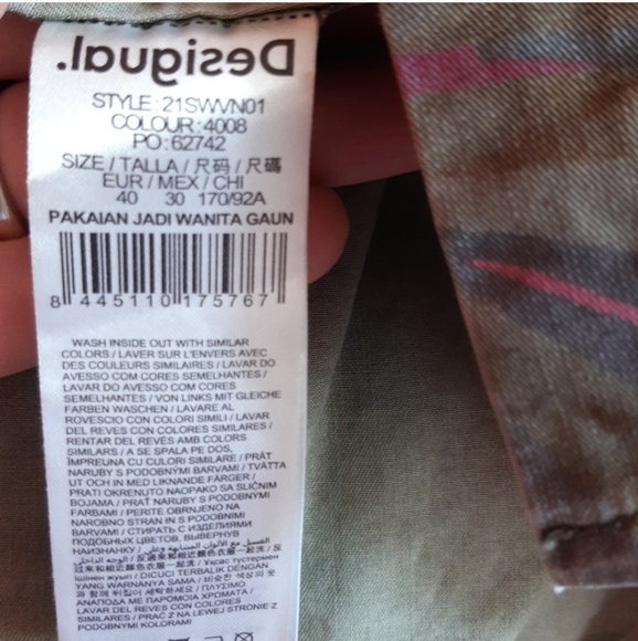 DESIGUAL Tencel Midi Dress - Picture 9 of 16